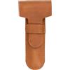 MERKUR Leather Razor Case - Brown Cowhide, Fits All MERKUR Razors Except 24001, Up to 110 mm