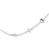 LillyMarie Collana In Argento Sterling Con Ciondolo Croce Ancora Cuore Simbolizza Fede Amore Speranza