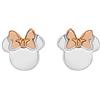 Minnie Orecchini Minnie Mouse in argento e oro rosa E905119TL.PH, taglia unica