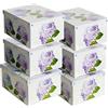 Lavatelli Set 6 Scatole Armadio Portaoggetti con Coperchio - Organizer Cambio Stagione in Cartone 39x50x24 cm Ortensie - Made in Italy, Resistenti, Facili da Montare, con Maniglie