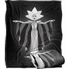Trevco Steven Universe Bianco Diamond Dress Coperta super morbida al tatto setoso - 152 x 127 cm