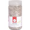 Rayher Nature Glimmer Flakes fini, Eco friendly, argento, 0.1-3 mm, flaconcini 370 ml, 39591606