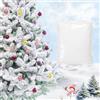 Probuk Neve Finta per Albero di Natale 907 g - Neve Finta Realistica e Soffice, Decorazione Invernale per Alberi di Natale, Corone, Composizioni Floreali e Progetti Fai da Te | Decorazione Natalizia Bianca