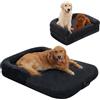PAWZ Road Cuccia per cani di taglia grande, pieghevole e trasformabile in divano per cani, cuccia per cani di taglia grande, ortopedica con memory foam e fodera lavabile, XL 138 cm