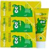 Betadent KIT 3 DENTIFRICIO BABY PER BAMBINI DA 0 A 3 ANNI. Senza Fluoro. Gusto Pera. Azione Antiplacca, facilita la dentizione. Formulazione naturale. 3x75ml