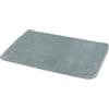 Gedy | Tappeto Bagno Fuzzy Grigio, Morbido Tappeto Doccia Antiscivolo in Poliestere, 40x60cm