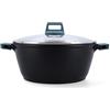 Quid Casseruola in alluminio pressofuso 32 cm - 9,2 l alluminio adatto vetroceramica adatto induzione 2 strati antiaderenti