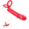 Accos Love Giocattoli anali, anello vibrante per il pene, sex toys per uomini, dildo anale, vibratore maschile con 10 modalità di vibrazione, dildo strap-on, butt plug con anello per il pene,