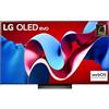 LG OLED evo 55'', Serie C4 2024, OLED55C46LA, Smart TV 4K, Processore α9 Gen7, Brightness Booster, 40W, Dolby Vision, 4 HDMI 2.1 4K@144Hz, GSync, VRR, Alexa, ThinQ AI, webOS 24
