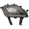 PROPOSTEONLINE Fanali ricambio realizzato per Opel ASTRA J dal 2010 al 2015 anteriore Destro con effetto Fendinebbia Parabola nera 13264642