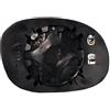 PROPOSTEONLINE Specchio ricambio realizzato per PEUGEOT 206 dal 2003 al 2006 lato Destro riscaldato 8151GX
