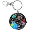 lasuroa Spilla Smaltata Ruota Cromatica Anti-Stress, Fidget Spinner 20 Colori Spilla Interattiva Creativa per Ridurre l'ansia Donne e Uomini