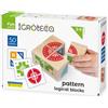 Igroteco® Logico cubo in legno, gioco educativo creativo per bambini dai 3 anni, 4 dadi e 50 compiti, giocattolo educativo per la casa e l'asilo