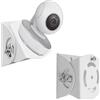 WiTi Supporto regolabile a parete con angolo regolabile telecamera IP WiFi e baby monitor,supporto in metallo venduto per il sistema telecamere sicurezza CCTV, compatibile con Wyze Ring Ezviz Tapo
