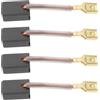 EMSea 4x Spazzole Di Carbone Per Trapano A Percussione 6,3x8x13mm N058083 Compatibile Con DeWalt D25123K D25103K D25223K