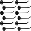 Tinoaly 12 Pezzi Grandi Ganci Magnetici Resistenti, 7,1cm Lunghi Appendini Magnetici per Navi da Crociera Ganci da Parete per Appendere Casa Cucina Frigorifero Garage Forniture