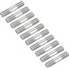 METALLIXITY Doppia Filettatura Filo Viti (M6 Filo 30mm Lunghezza) 20pz, 304 Acciaio Inox Doppio Filettato Stelo Bulloni - per Casa Manutenzione
