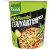 Knorr Noodles Teriyaki Chicken Taste, Noodles Istantanei, Teriyaki Chicken Taste, Pronti in 3 Minuti, Spezie Selezionate - 65 gr (Confezione da 6)