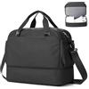 SEAFEW Borsone da Viaggio,Bagaglio a Mano 45x36x20 Easyjet Borsa da Viaggio con Scomparto per le Scarpe,Borsa da Cabina Easyjet Borsa Sportiva Borsone da Palestra Borsa da Weekend,C02-Nero