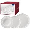 Villeroy & Boch - Toy's Delight Royal Classic set di piatti 12pz, piatti da colazione, piatti piani, piatti fondi, set di stoviglie, porcellana, lavabile in lavastoviglie, utilizzabile nel microonde