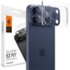 Spigen Glas.tR EZ Fit Optik Pro XL Protezione Fotocamera compatibile con iPhone 17 Pro, 1 Pezzi, Blu profondo, Anello Totale, Durezza 9H Pellicola prottetiva