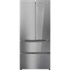 Haier FD 83 Series 7 HFR7819ENGC - Frigorifero porta francese, 504 l, cassetti Direct Access, AirFlow, WIFI, motore inverter, Humidity Zone, Total No Frost, larghezza 83 cm, Daylight, Glass Inox Look