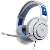 Turtle Beach Atlas 200 Cuffie Bianco da gioco cablate con licenza ufficiale per PlayStation, PS5, PS4, driver Nanoclear da 50 mm, microfono flip-to-mute, cuscinetti in memory foam, archetto mobile