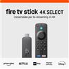 Amazon Fire TV Stick 4K Select 4K Ultra HD Fire OS Nero