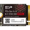 Silicon Power SSD Silicon Power UD90 2 TB M.2 PCI Express 4.0 NVMe [SP02KGBP44UD9007]