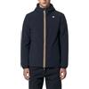K-WAY GIUBBINO JACK ST WARM REVERSIBLE - K6128VW - blue depht - beige C