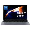 Samsung Galaxy Book4, Display (15.6") Full HD, CPU Intel Core 7 150U, 16GB RAM LPDDR4X, 512GB SSD M.2 NVMe, Windows 11 Home - NP750XGK-KG1IT