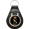 Family-crests Mare Cadetti SCC Canoa Distintivo Pelle Portachiavi
