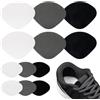 MEGAVOW 12 Pezzi Salva Tallone per Scarpe, Cuscinetti per Tallone Toppe per Scarpe Bucate in Punta, Toppa per la Riparazione del Buco Heel Pads Autoadesive
