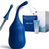 DOCXEN Doccia Intima 310ml - Clistere Per Pulizia Intestino - Peretta Per Lavaggio Anti-Riflusso - Enema Kit Per La Pulizia del Colon, Douche