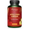 Vegavero Aceto di Sidro di Mele | 1500 mg per dose giornaliera | Con Cannella Ceylon, Zenzero e Cromo | 120 Capsule con Aceto di Mele con Madre | Digestione e Metabolismo | Vegan | No OGM | Vegavero®