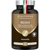 Laboratoires Nutrimea Reishi BIO 6000 mg | Ganoderma Lucidum Reishi Estratto 5:1 | Fungo Adattogeno | 60 Capsule Vegane | Nutrimea