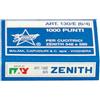 Boooh.it ZENITH 1000 PUNTI METALLICI ART.130/E (6/4) PER CUCITRICI SPILLATRICI - 1 SCATOLINA O CONFEZIONE COMPLETA