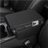 TENGWA Copri Bracciolo Auto Nero Bracciolo Car Universale 31 * 20 cm Car Accessories Memory Foam Include Custodia Compatibile con la Maggior Parte di Auto Camion e SUV