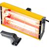 DATOUBOSS Lampada Infrarossi per Carrozzeria 2000W, Lampada per Asciugatura Vernice 220V Essiccatore Portatile a Infrarossi per Riparazione Carrozzeria Auto Lavori di Verniciatura