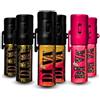 Kit risparmio Spray al peperoncino DIVA Base X 6 (2 Classic + 2 Pink + 2 Camo)