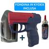 Pistola spray al peperoncino UMAREX Pepper Gun P2P PGS I nera bascula rossa con fondina dx VEGA in kydex