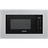 Indesit Forno a Microonde da incasso con Grill Capacità 20 Litri Potenza 800 Watt Larghezza 60 cm Funzione Scongelamento colore Inox - MWI 120 GX.1