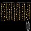 A.bigwhale Cascata Luci da Esterno, 4 m x 1 m Tenda Luminosa Esterno Natale, 9M Catena Luminosa Impermeabili 8 Modalità per Interni Matrimonio Festa Casa Giardino Balcone Decorazione