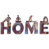 DKD Home Decor Statuine decorative in resina, 11,5 x 4,5 x 23 cm, confezione da 4 (riferimento: S3026910)