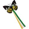 Wenmin Sostituzione del giocattolo della bacchetta del gatto farfalla | Flutter Butterfly Chaser Cat Toy Stick Teaser Wand Sostituzione | Sostituzione Flutter Butterfly Chaser Realistico e divertente