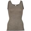 Engel - Canotta termica da donna senza maniche in lana merino biologica e seta Noce 46