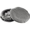 Generic Pakol Pakul Afghan Donut Hat Beret Chitral Chitrali Pashtun Fit FBA, Grigio, Taglia unica