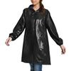 HEONSATI Giacca Antipioggia Donna Con Cappuccio Impermeabile Antipioggia Resistente Alle Rughe Traspirante Giacca Da Pioggia a Vento Leggera Sportivo Poncho Con Cappuccio Antivento Per Trekking Corsa Outdoor
