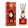 CHRISTMAS PURA Diffusore di Essenza Vino Rosso 500ml con Bacchette in Cotone in Scatola Regalo 🍷🎄