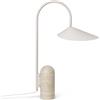 Ferm Living - Lampada da tavolo Arum - Beige - Travertino - Designer Trine Andersen